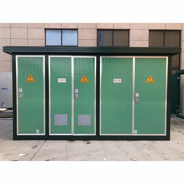 嵊州1600KVA欧式箱式变压器
